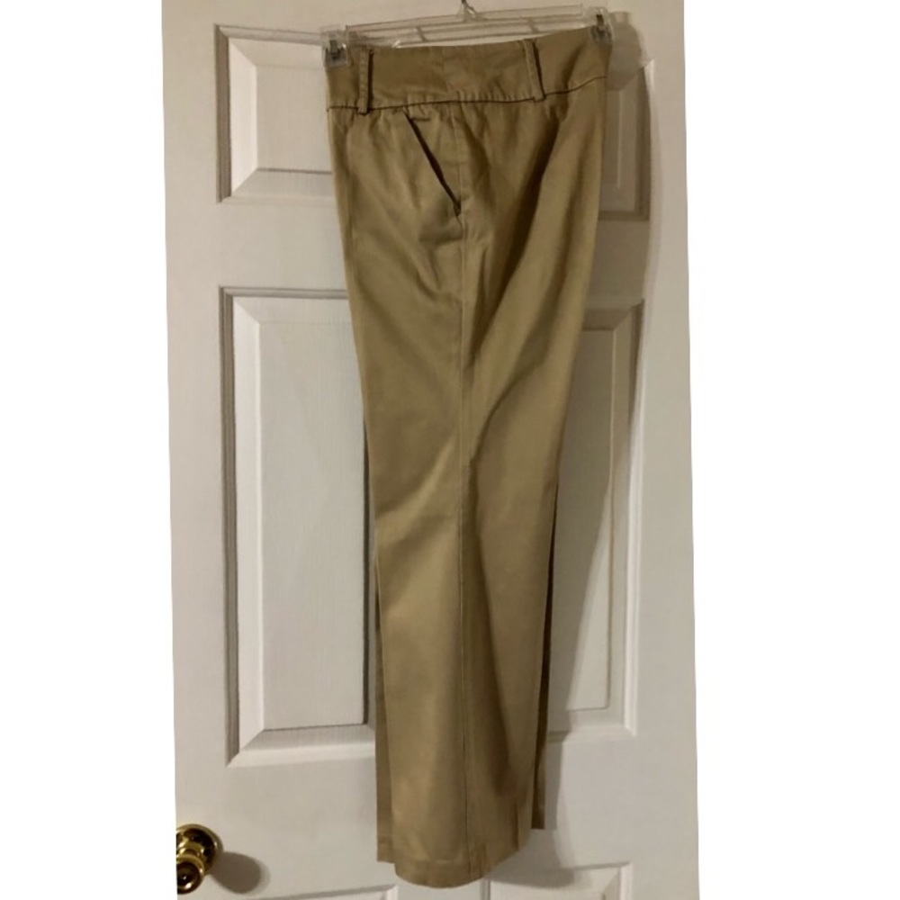 NY&CO Khaki Straight Leg Pants, Size:10.